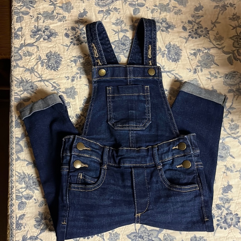 Old Navy Toddler Denim Stretch Overalls Size 2T